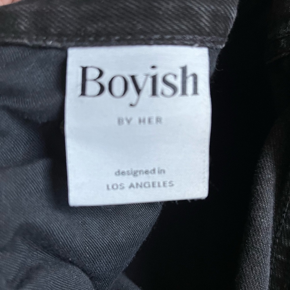 Boyish Charcoal Denim Jeans Size 31